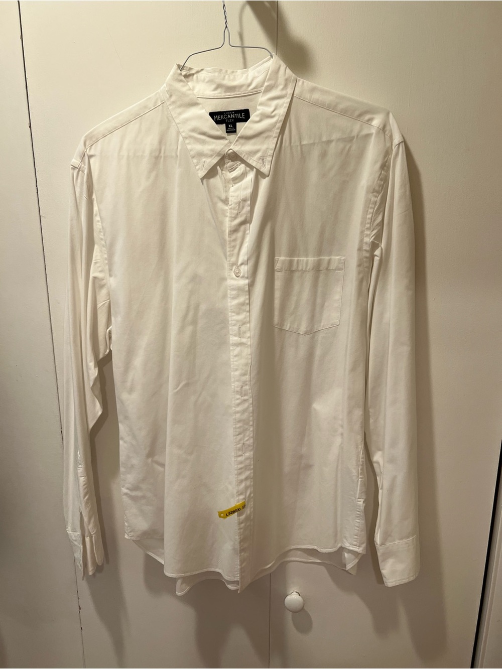Jcrew Flex White Dress Shirt XL